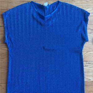 TanJay Vibrant Blue Women's Blouse